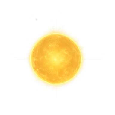 soul as a golden orb with radiant light, mystical aura, glowing, magical, luminous energy sticker