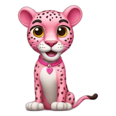 the pink panther sticker