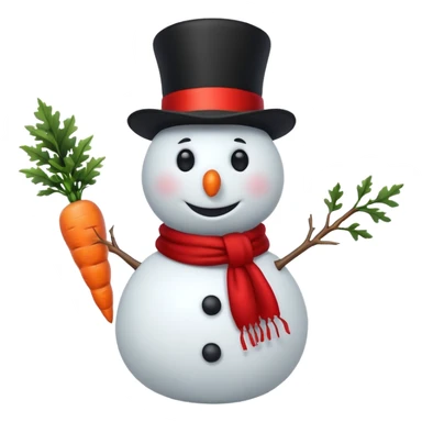 Cute snowman full body with legs and all sticker