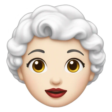 Snow white as a baby sticker