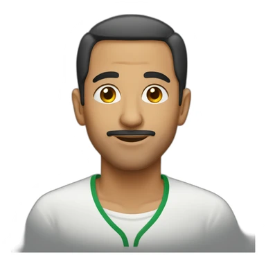 Algerian man  sticker