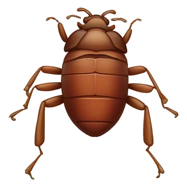 bed bugs funny dieing sticker