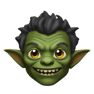 black goblin sticker