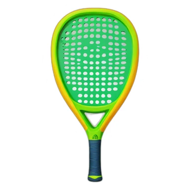 Raqueta de pádel sticker