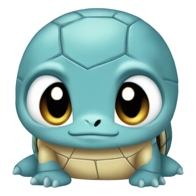sad squirtle sticker
