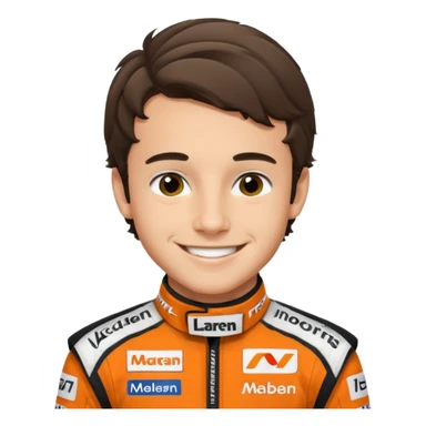 Lando norris McLaren f1 sticker
