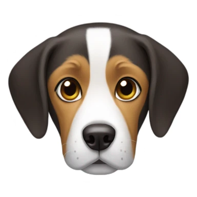 Un chien beagle sticker