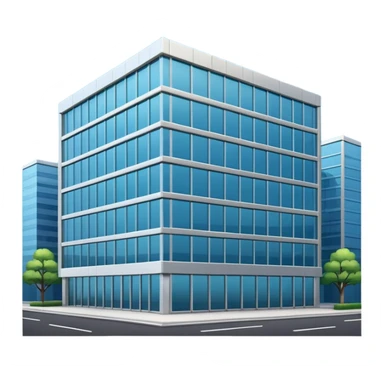 make me a notion style company building sticker