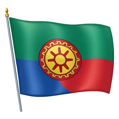 Drapeau des gitans  sticker