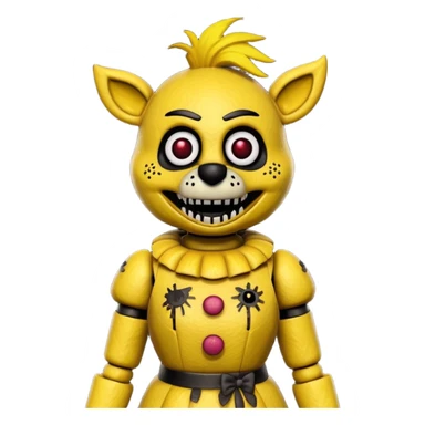Chica from Five Nights At Freddy's Movie sticker