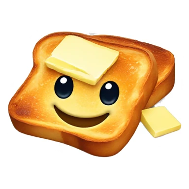 French toast with butter  sticker