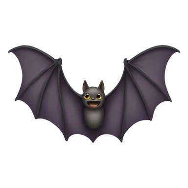 bat wings sticker
