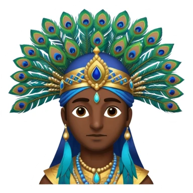 lord krishna  sticker