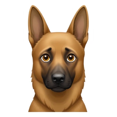 Belgian malinois 🫡 sticker