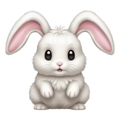 Hopping bunny  sticker