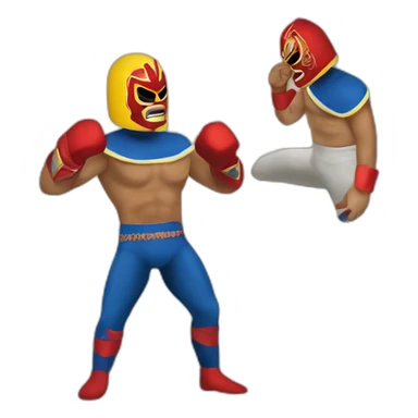 Lucha libre sticker