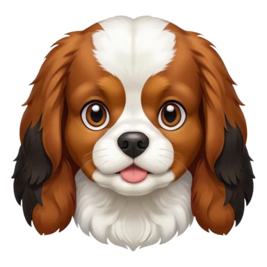 Cavalier king dog sticker