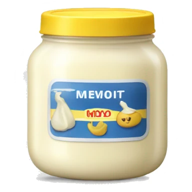 mayonnaise jar  sticker