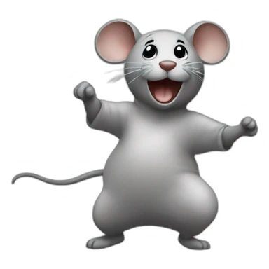 Maus bailando sticker