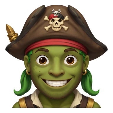 Create me an Emoji of grog from the game Sea of Thieves sticker