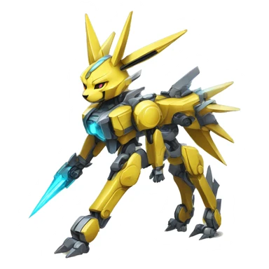 Mechanical Jolteon-Medabot-Mecha full body sticker