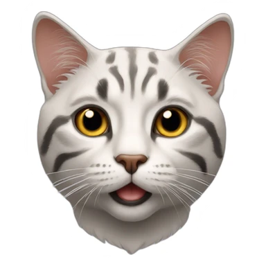 Rohit Sharma realistic cat sticker