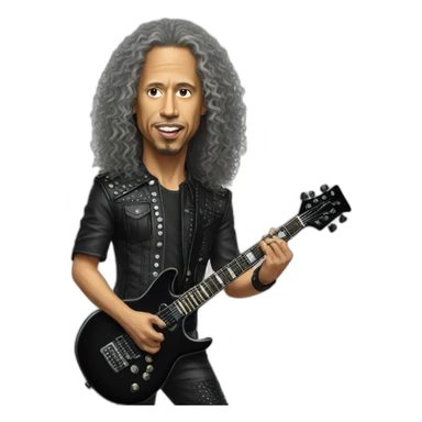 Kirk hammett sticker