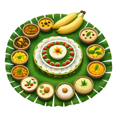 Onam Sadhya sticker