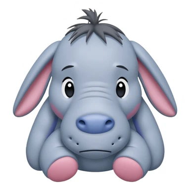 Disney’s eeyore  sticker