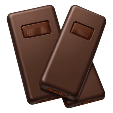 dark chocolate sticker