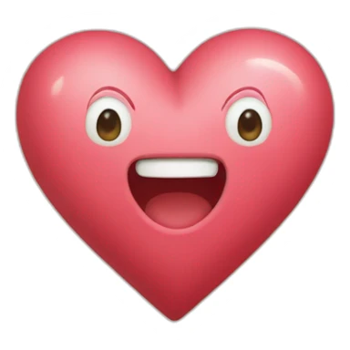 Heart with letter “E” in it sticker