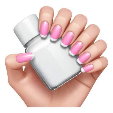 French tip nails sticker