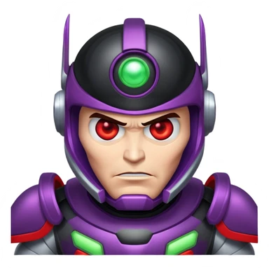 anti Buzz Lightyear, evil space ranger, dark version sticker
