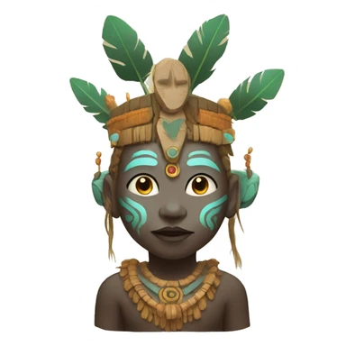 shaman ritual for sunny day sticker