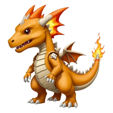 Cuzard-Cubone-Marowak-Charizard-Fakémon-Pokémon-Fusion sticker