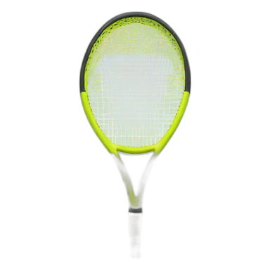 Tennis racket smiling sticker