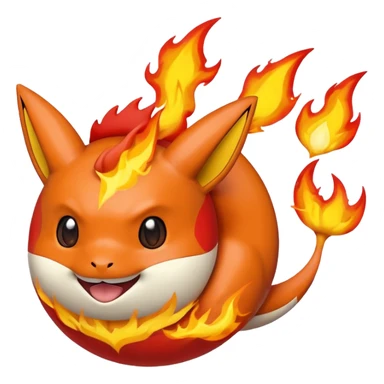 genera un emoji que contenga todos los elemntos de pokemon sticker