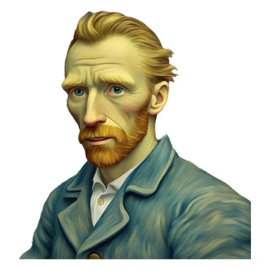 Van Gogh's Starry Night sticker