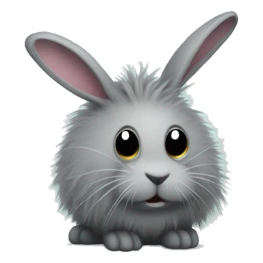 Dust bunny sticker