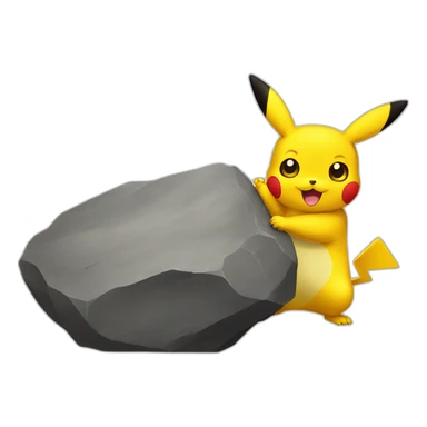 picachu rock and rolle sticker