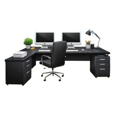 office room of designers sticker