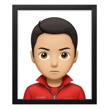 Tokyo in Money Heist, realistic sticker