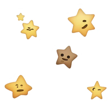 Stars and constellations sticker