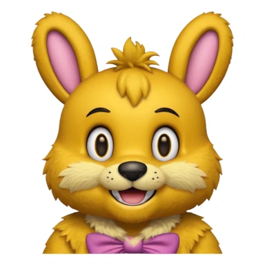 Spring bonnie  sticker