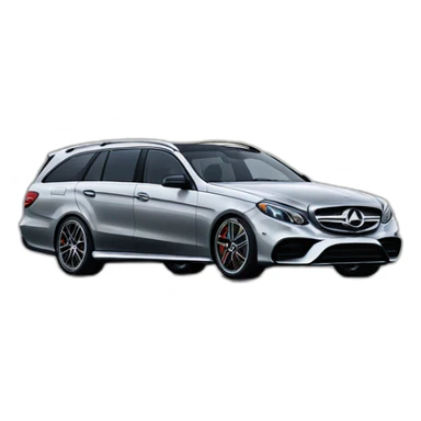 Mercedes e sw AMG sticker