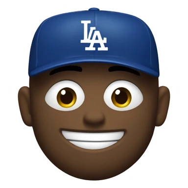 Los Angeles Dodgers baseball  sticker