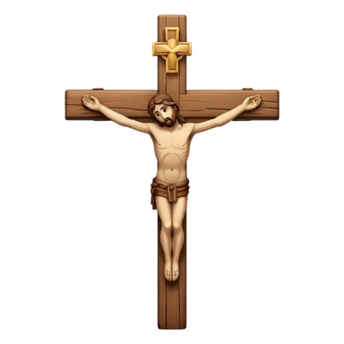 crucifix sticker