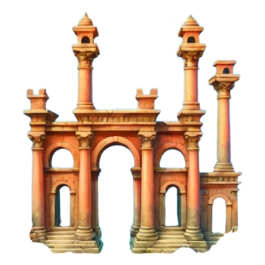 The Lost Island of Atlantis sticker