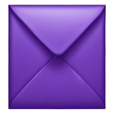 Dark Purple Mail icon sticker