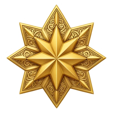 Morocco star sticker